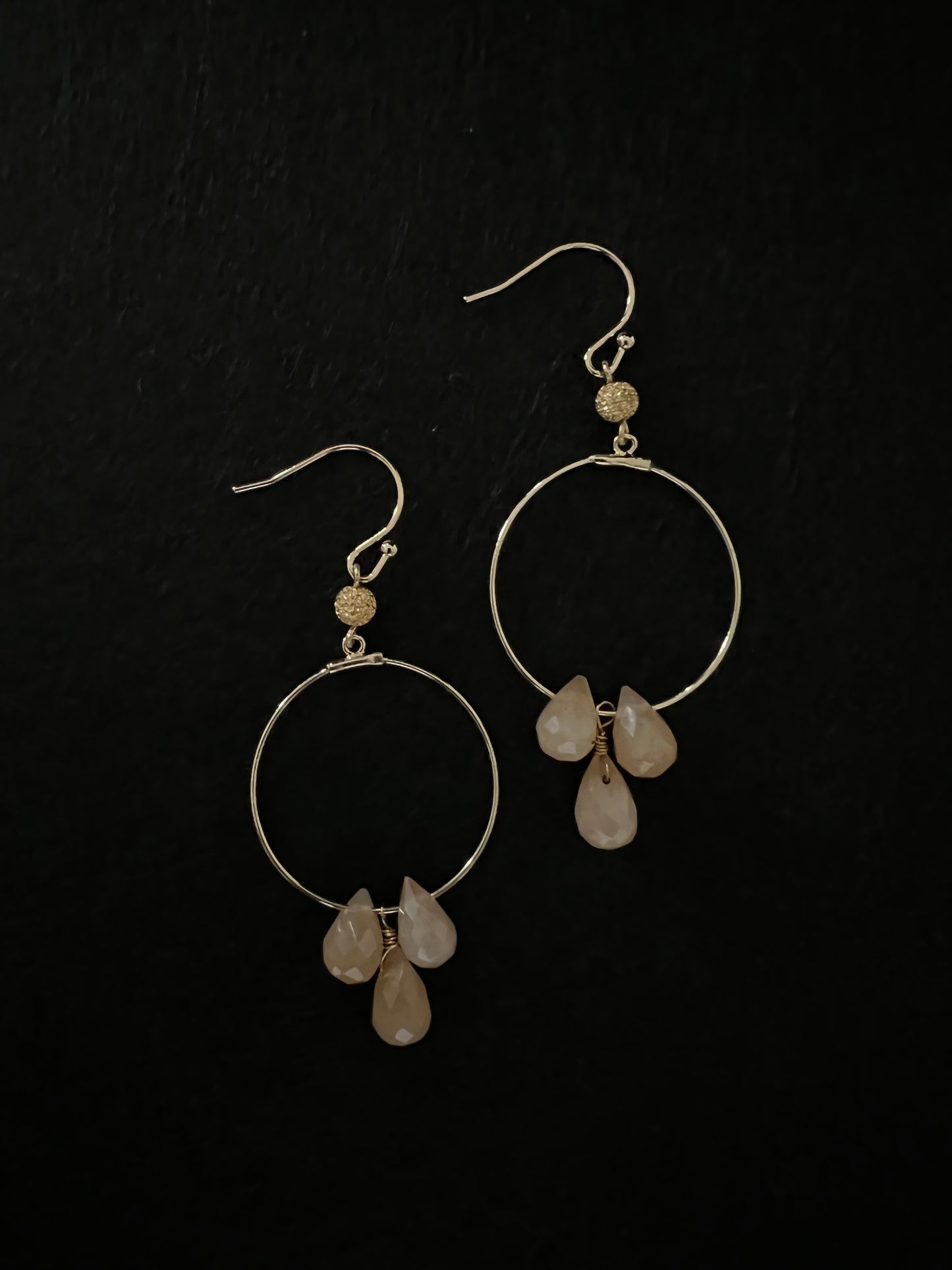 Pピンクジェイド／ピアス